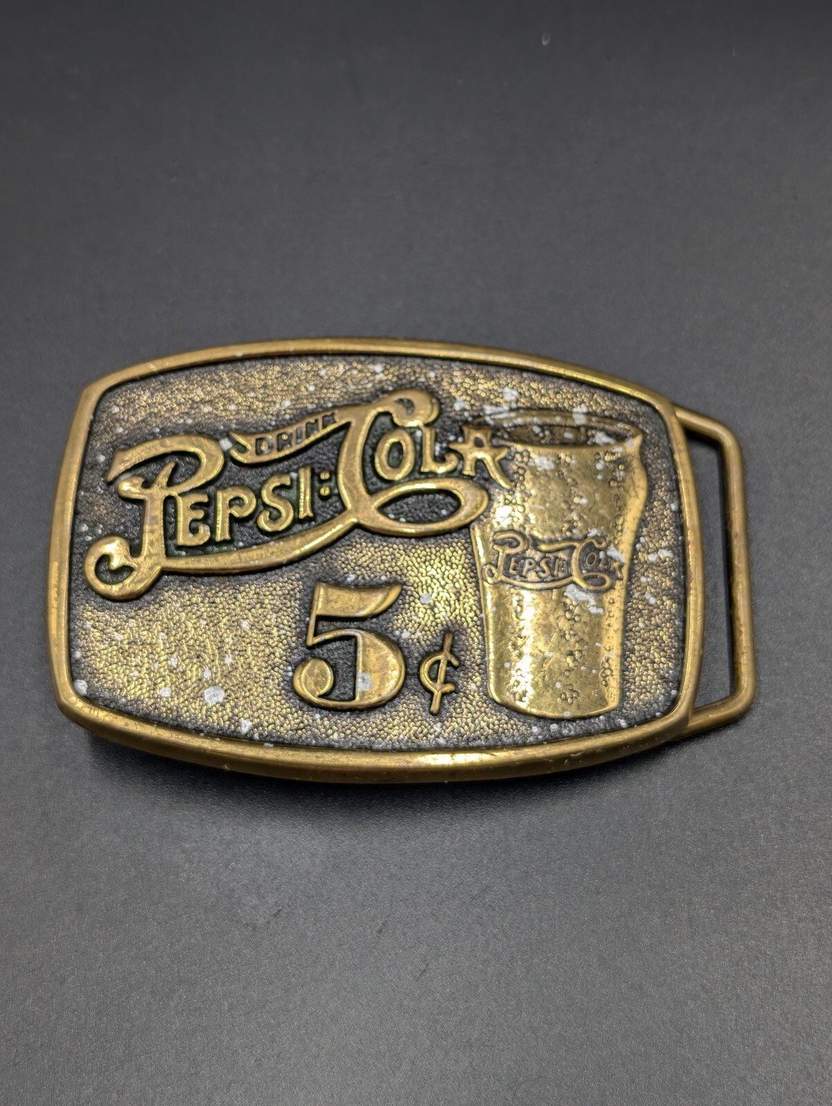 PEPSI You Make The Difference Solid Brass Vtg.  A… - image 2
