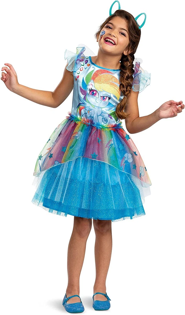 Rainbow costume for store fancy dress