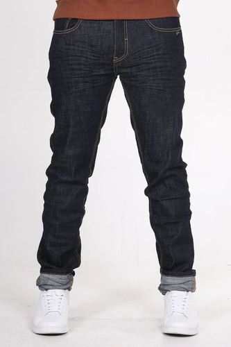 A. Tiziano Navy Chris Raw Denim Jeans | eBay