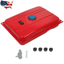 Universal 6.6 Gallon Secondary Gas Fuel Tank Generator Petcock Filter Gauge Cap