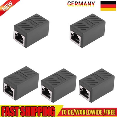 Occitop RJ45 Inline Kupplung Cat7 Cat6 Cat5e Ethernet Netzwerkkabel Adapter
