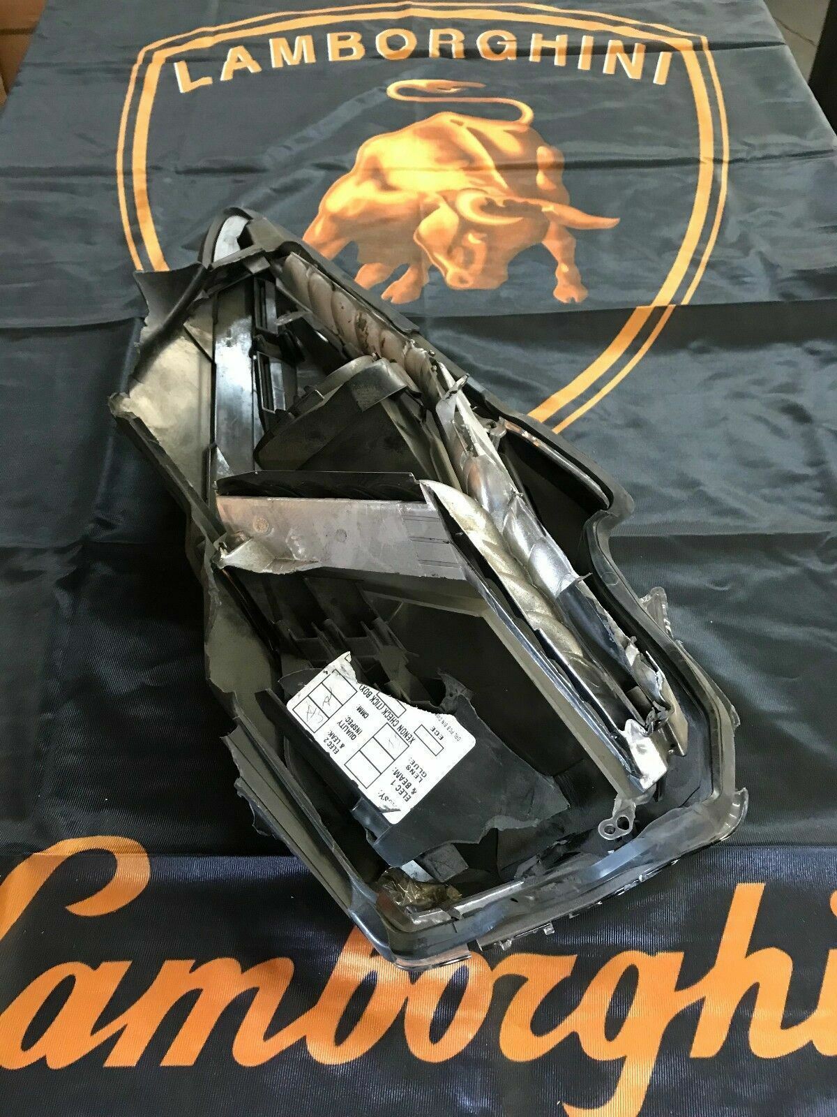 LAMBORGHINI AVENTADOR FRONT RIGHT PASSENGER SIDE HEADLIGHT OEM 471941004