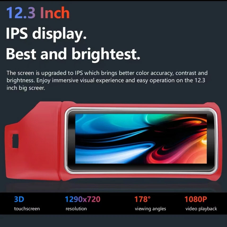 Pantalla de navegación de radio de coche Android de 12,3"" para Land Rover Range Rover Sport L494 Foto 4 de 4