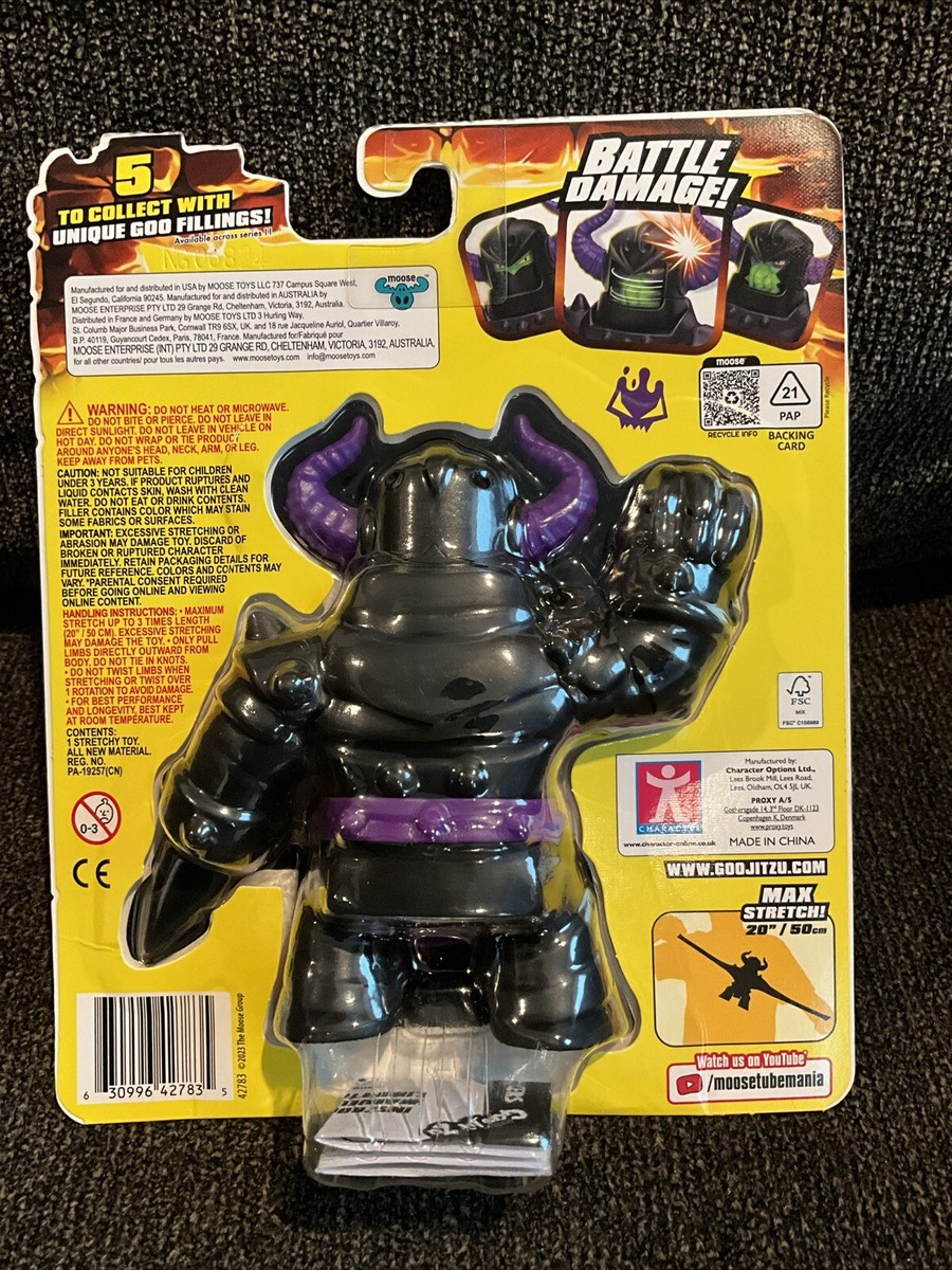 Heroes Of Goo Jit Zu Stretch Strikers Black Knight Orbitox