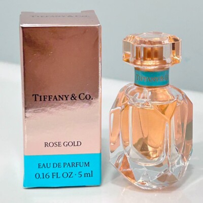 New Tiffany & Co Rose Gold EAU DE PARUM for Women Splash Mini size