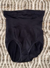 Control It Girdle Tummy Tuck Underwear In Black Tight fit Womens Size XL ❤️259
