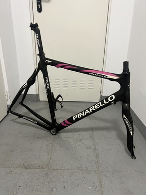 Cuadro de carretera de carbono Pinarello Paris 2007 RARO 56 cm frenos de llanta eBay
