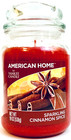 American Home By Yankee Candle Sparkling Cinnamon Spice Glass Jar Candle 19 Oz