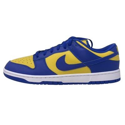 Nike Dunk Low 'LA Rams' Yellow Blue Sneakers, Size 13 FN0569-900 NBY