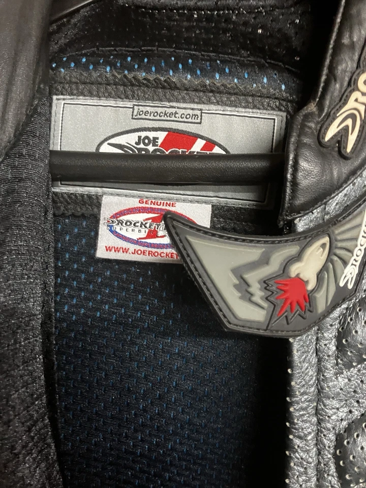 Joe rocket 1 Piece Speedmaster Race suit size 36 gunmetal part number 450–0636 - Image 3 of 4