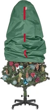 Upright Christmas Tree Storage Bag - Fits 5 Ft Artificial Xmas & 5 ft, Green 