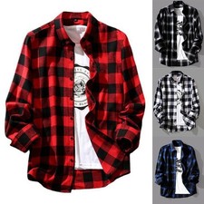 Shirt Men Clothing Retro Shopping Simple Street Summer Daily Fashionable