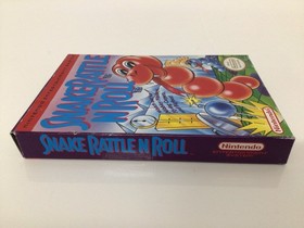 NES Snake Rattle N Roll Box & Manual ONLY