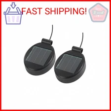 2 Pack Solar Light Replacement Top Part Panel for Outdoor Hanging Lanterns - Sol