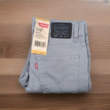 Levi  s 510 Jeans 18 REG 29x29 Gray Skinny Fit Boys Slim Leg NWT