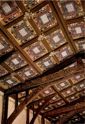 WW BODLEIAN LIBRARY, OXFORD, Duke Humphrey's Library, Sir Thomas Postcard
