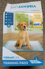 VIBRANT LIFE TRAININGSPADS HUNDE & WELPEN PADS 22 IN X 22 in 48-50 CT - NEU