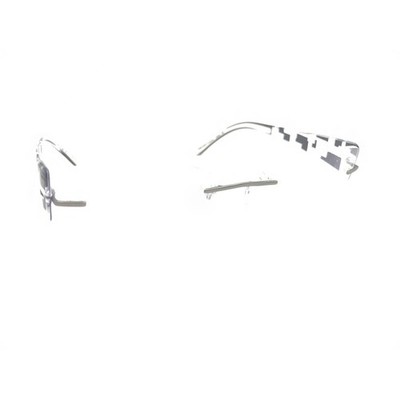 Silhouette 4207 60 6053 Titanium Gray Black White Eyeglasses Frames 50-17 135