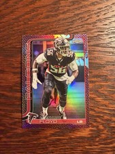 Topps 2024 Chrome Pigskin sp Leonard Floyd Atlanta Falcons Football Card