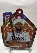 2024 Topps Holiday - Oversized Ornaments Die-Cuts Junior Caminero #MLBO-19 (RC)