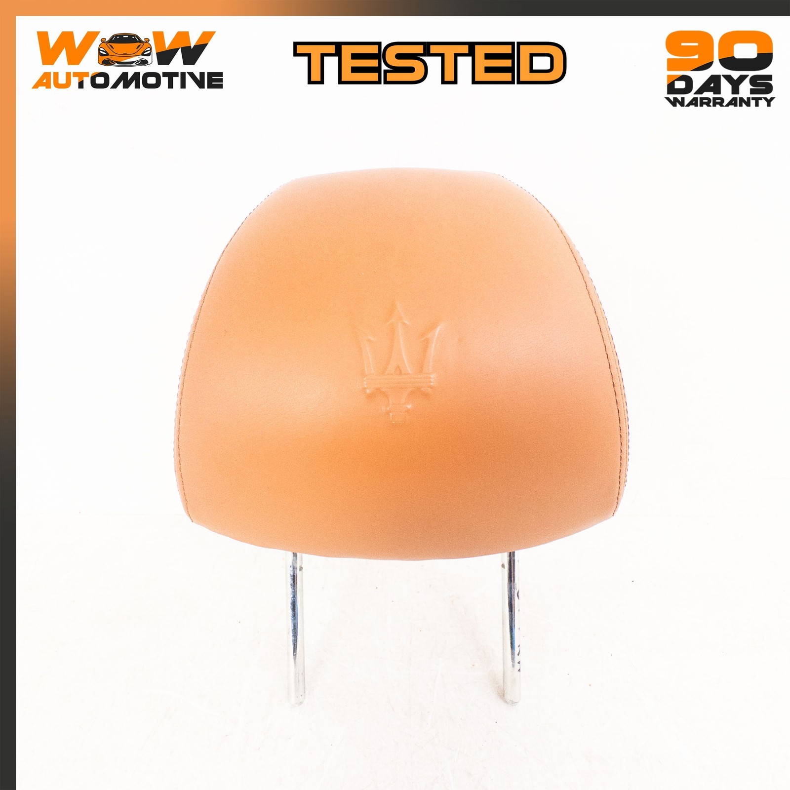 08-17 MASERATI GRANTURISMO GRANCABRIO FRONT RIGHT PASSENGER SIDE HEADREST OEM