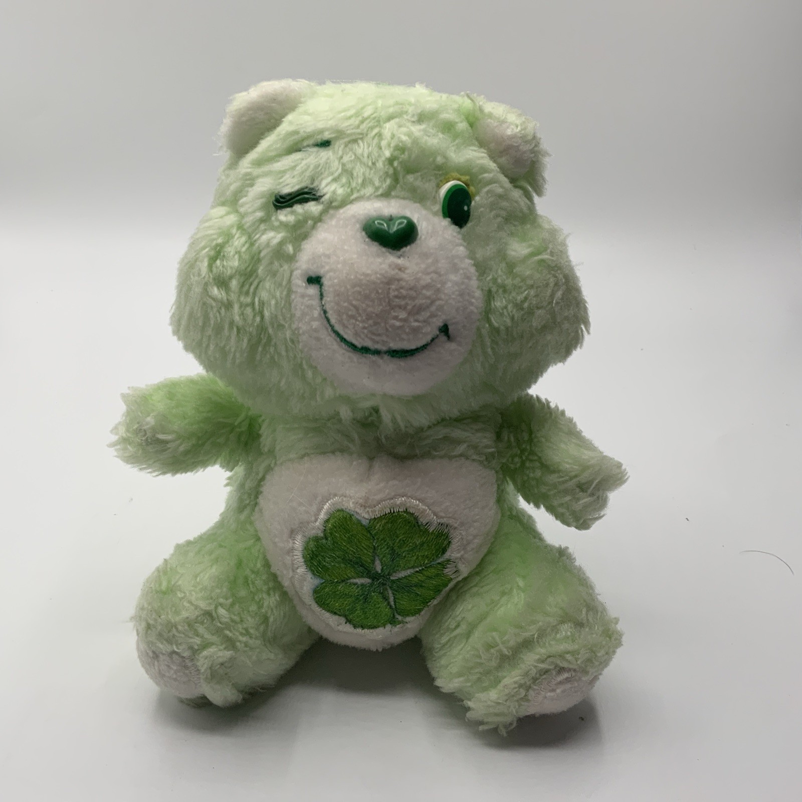 Vintage 8” GoodLuck Carebear Plush Care Bears 80s ( no label )