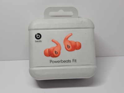 #ad #ad NEW Beats Powerbeats Fit Wireless Noise Cancelling Earbuds Spark Orange $139.99