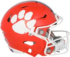 Clemson Tigers Team-Issued Orange Helmet from the Football Program HH98507076