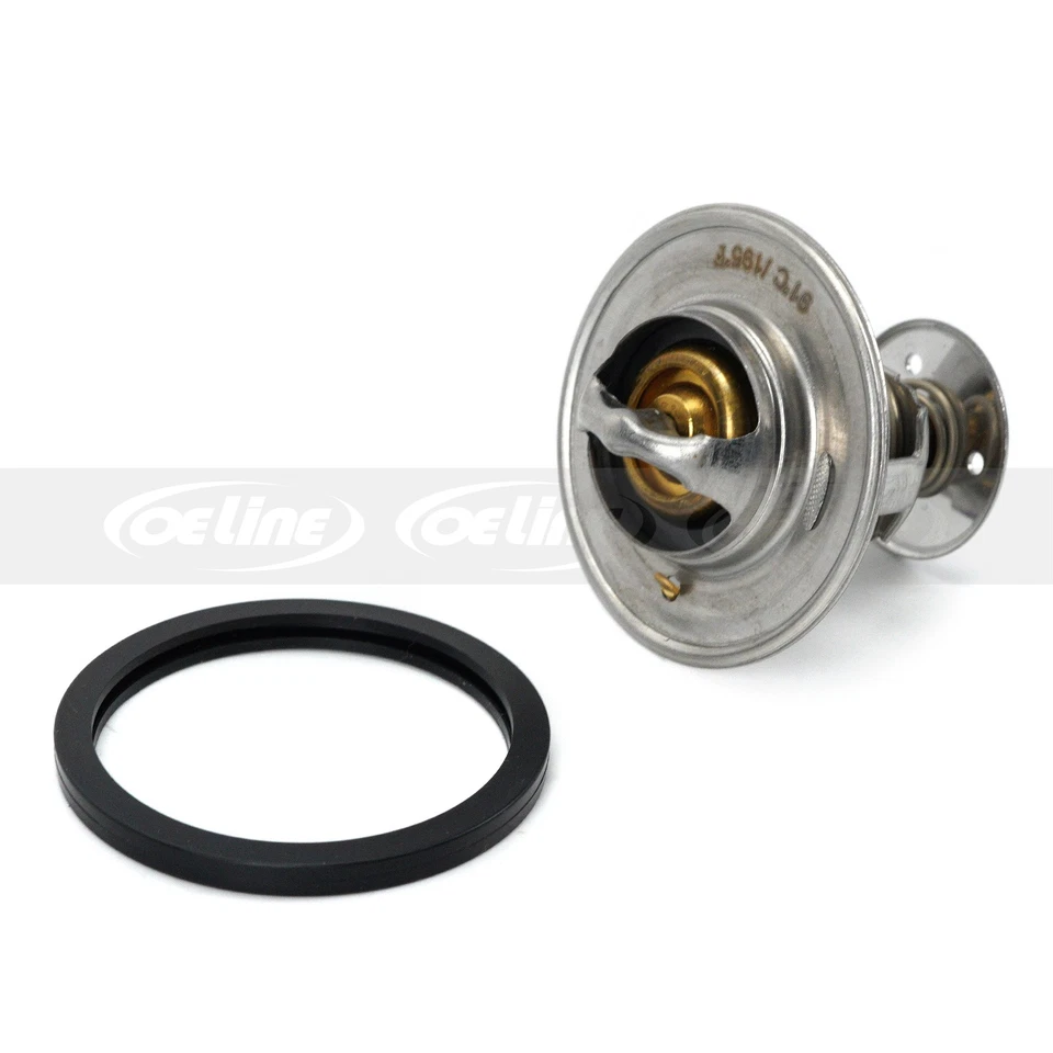 Coolant Thermostat for Ford F-150 Mustang E-150 E-250 Expedition Lincoln Mercury - Image 4 of 4