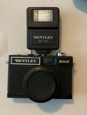 Vintage Bentley BX-3 35mm Film Camera with Case and Flash /Untested