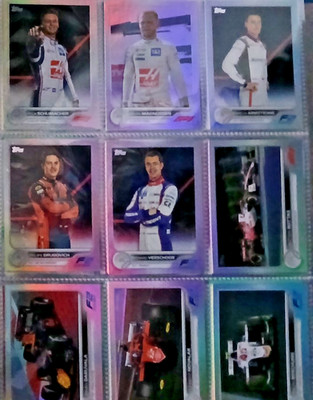 Formula 1.  2022 trading cards. Various foil, checkered flag, chase. YOU PICK.