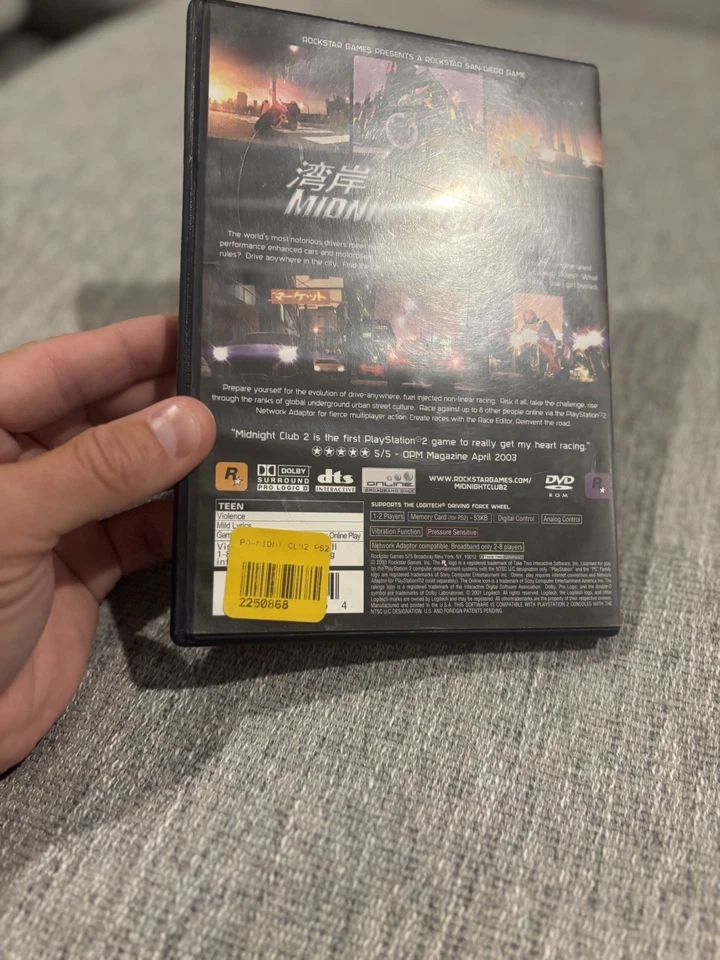 Midnight Club 2 (Sony PlayStation 2)PS2 CIB TESTED! - Image 3 of 4