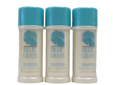 Blue Grass by Elizabeth Arden For Women Lot of 3 x 1.5 oz Cream Deodorant Stick
