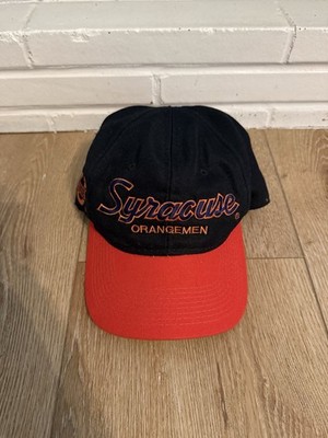 Vintage 1990 s Syracuse Orangemen Sports Specialties Twill Script Snapback Hat