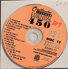 e1 17     CHARTBUSTER KARAOKE CDG LOT WIRTZ