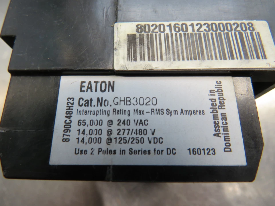Disyuntor Eaton GHB3020 - Imagen 2 de 4