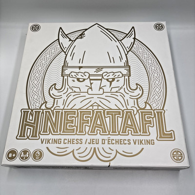 Hnefatafl Viking Chess Wooden Strategy Board Game Ancient 2 Player Strategy New