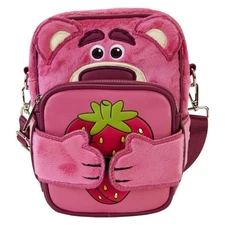 Loungefly Pixar Toy Story Lotso Plush Crossbuddies Crossbody Bag with Coin Bag