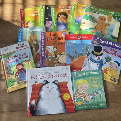 Mixed Book bundle Phonics / Read It Yourself Reading Books X 12 Ladybird Usborne
