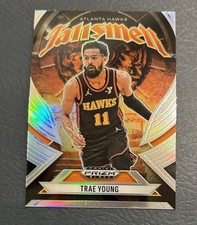 2024-25 Panini Prizm Black - Trae Young - TALISMEN SILVER Prizm