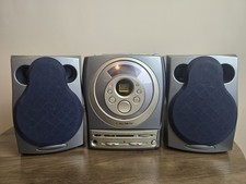 Crown CRN 505 HIFI System Radio CD And Cassette Player Tested Working