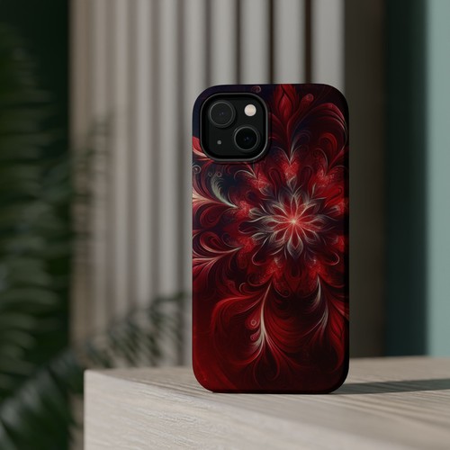 Floral Magnetic Tough Case, Stylish Phone Cover, Unique Gift, Protective Case - 第 5/129 張圖片