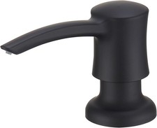Oil Rubbed Bronze Soap Dispenser for Kitchen Sink Built in, ABS Pump with