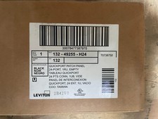 Leviton 49255-H24 QuickPort Patch Panel