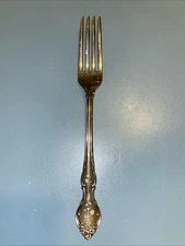 Pirouette by Alvin Sterling Silver Regular Fork 7 5/8" Flatware Heirloom 3 Of 3