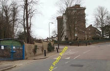 Photo 6x4 Constitution Rise, Woolwich, SE London Eltham Behind the blue g c2016