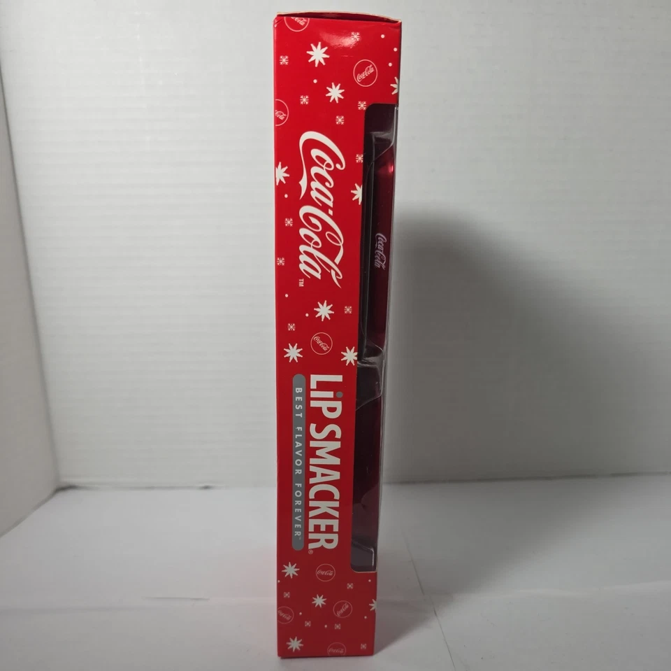 Coca Cola Lip Smacker Lip Balm Set  Of 4pcs With Tin Container  In New package - Image 2 of 4