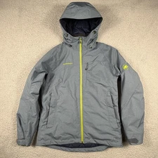 Mammut Jacket Men Medium DRYtech Ajungilak OTI Element Hooded Insulated Snow Ski