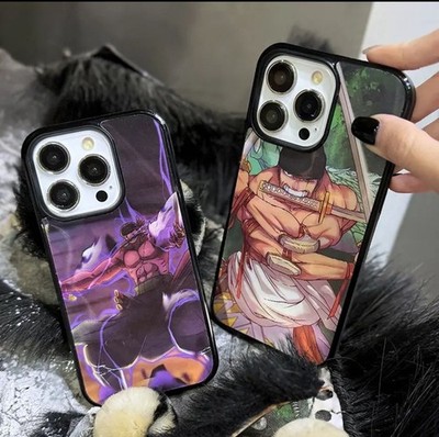 iPhone 3D Anime Handyhülle One Piece Zorro  Wackelbild-Effekt