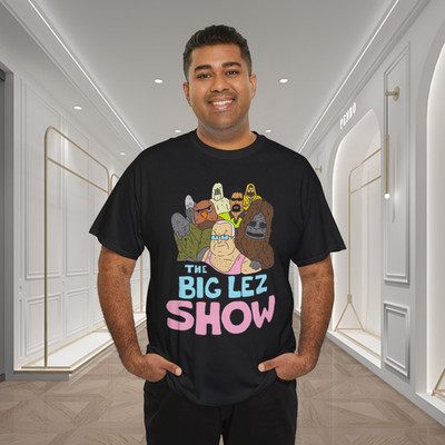 Sassy The Sasquatch Smoke Big Lez TV Show Funny Cult Gift Tee T Shirt